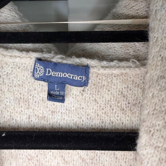 Democracy Western Fringe Cardigan with Pockets Large - Picture 10 of 14